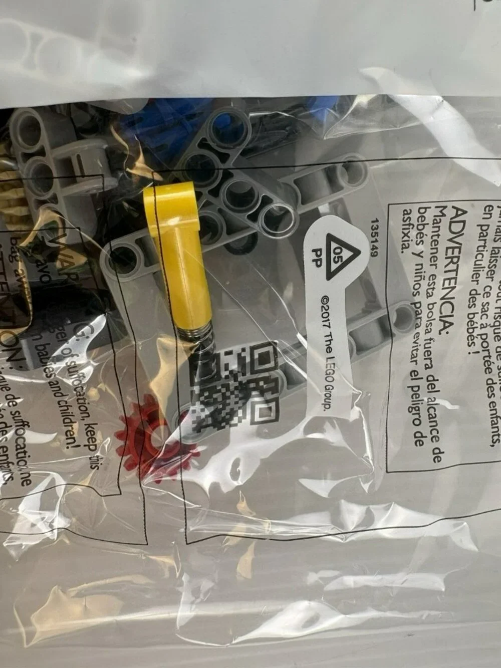 Lego Technic Ford Bronco 42213 REPLACEMENT BAG 3 SEALED - Picture 2 of 2